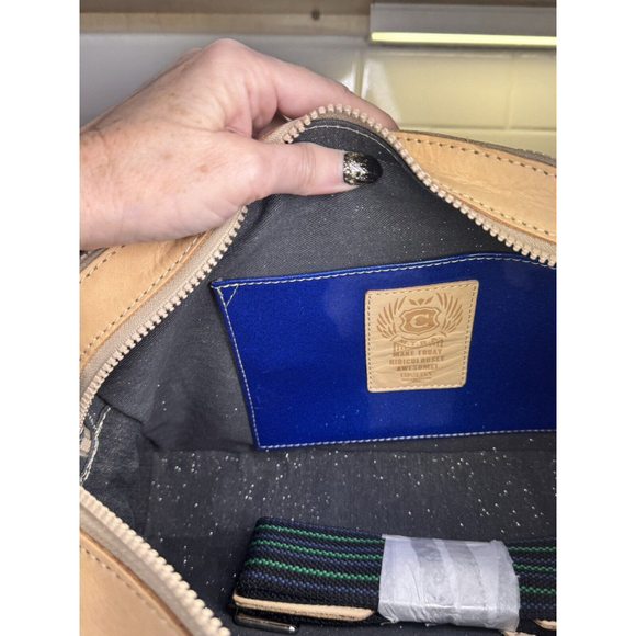 Consuela Inked Satchel New With Tags - Picture 12 of 15